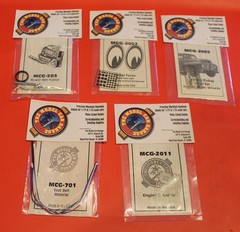 5pc Lot Model Car Garage Photo Etched Automotive Details Kits 1:24 1:25 Ford New