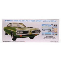 MPC 1970 Dodge Coronet Super Bee 1/25 MPC985 Plastics Car/Truck 1/24 1/25
