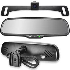 10.5 In. OEM Rear View Mirror with 4.3 In. LCD Screen and 170° Backup Camera Rea
