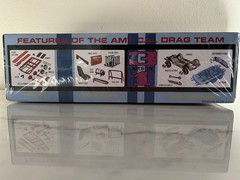 Sealed AMT AMT1223/06 Cal Drag Combo Kit 1:25 Ford Galaxie, Falcon, Trailer
