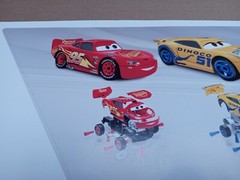 Revell Disney Pixar Cars 3 Lightning McQueen Junior Promotional Decal Sticker