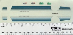 AMT ERTL Prestige 1/25 Scale 1965 Lincoln Continental Model Decal only #6504