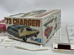 MPC ‘73 Charger Model Kit Partially Built- Incomplete- Some Damage