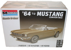Monogram Ford ’64 1/2 Mustang Convertible model kit New in Factory Sealed