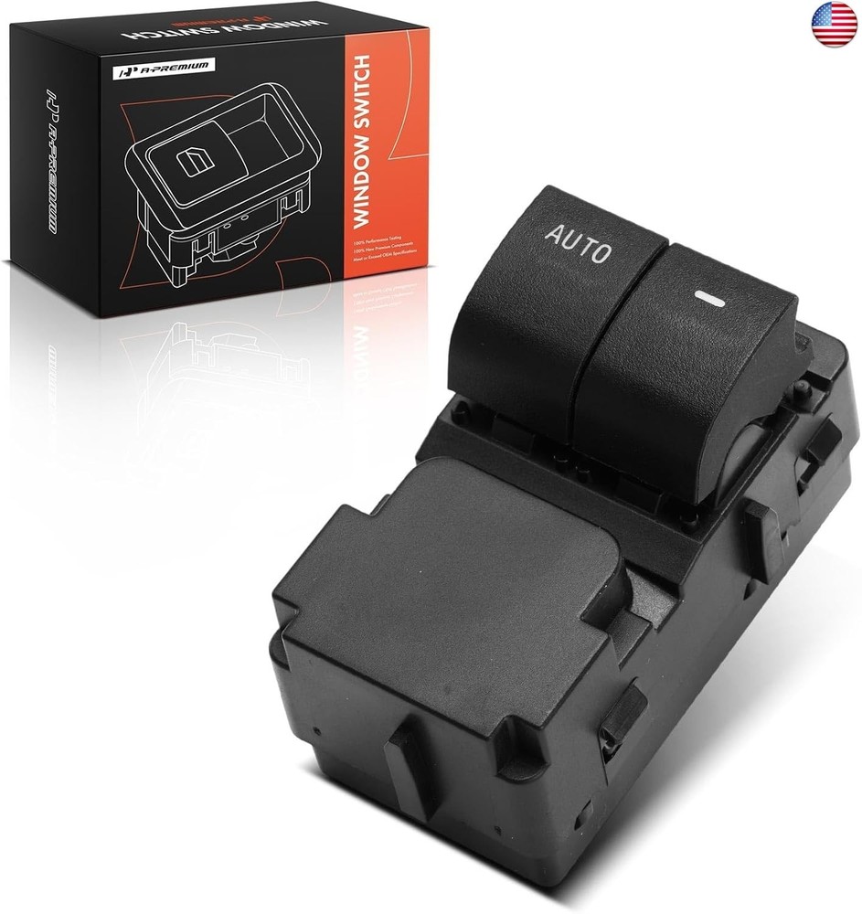 A-Premium Master Power Window Switch Compatible with Ford F-250 F-350 Super