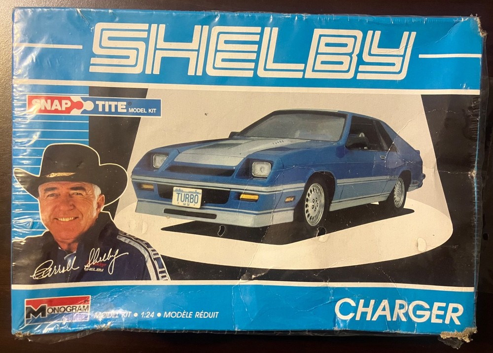 MONOGRAM Dodge Shelby Charger 2.2 Turbo Mopar Vintage USA Made New VTG VHTF