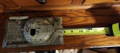 Vintage JS III Stalin Heavy Tank, Berlin WWII 1945, Hand Painted in the USA