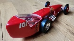 Vintage 1960s AMT 1/25 Streamliner from Fiat Double Dragster Kit – Assembled