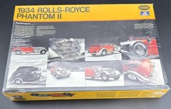 Testors Italeri 1934 Rolls Royce Phantom II Model Kit Vintage, Sealed