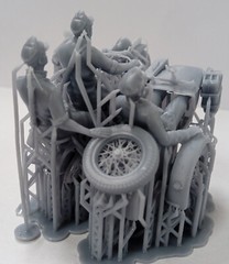 DAK BMW R75 w/Crew 3D print in scales