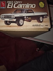 1965 Chevy El Camino 3-in-1 Model Kit,Stock,Custom,or Drag Build