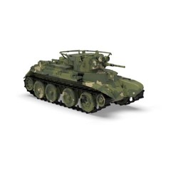 SSMODEL 72594 V1.5 1/72 Military Model Kit Soviet BT-7 Light Tank WoT WAR