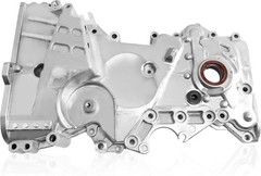Oil Pump Timing Chain Cover with Gasket for 1.4L Chevy Cruze 2011-2015, Chevy