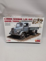 MiniArt 34142 Scale 1:35 L1500S German 1,5t 4×2 Cargo Truck Factory Sealed