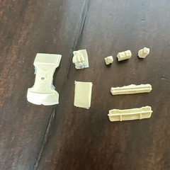 Jimmy Flintstone Chevy Impala Outlaw HO Slot Car Body