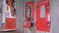 Lindberg Model car kit ” Little Red Wagon” 1965 Dodge hot rod truck Z159