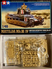 TAMIYA 32572 1/48 Scale Kit Matilda Mk.III/IV British Infantry Tank Mk.IIA*