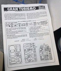 Rare Gran Turismo Model. Partially Built & Painted