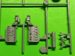 1947 Chevy Motor Moebius Galaxie 1/25 Engine 216 Stovebolt Inline 6 46 48