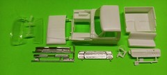 Cab Hood Glass Bumper 1978 F150 Ford 1/25 AMT 4×4 Pickup Truck Body Interior