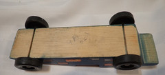 Indy Car 1 Pinewood Derby Car #55 Wood Car