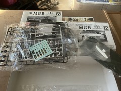 AOSHIMA #01398 EURO CLUB MGB URETANE BUMPER MODEL SEALED CONTENTS