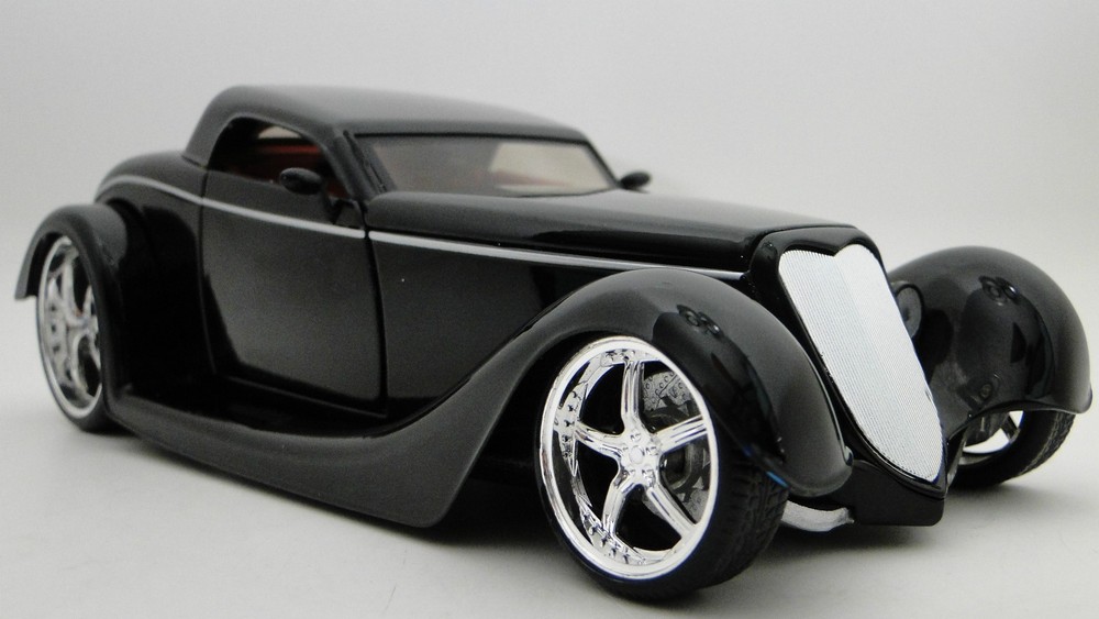 Ford Race Car Dragster Racing Hot Rod Vintage GT Custom Built Chopped1 24Model18