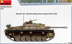 MINIART 35338 1/35 Scale StuG III Ausf. G Ausf 1943 Alkett Prod. Interior Kit