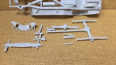 1950 Ford Convertible COMPLETE CHASSIS 1:25 Scale AMT NEW Model PARTS