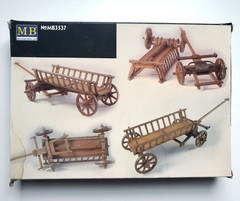 Master Box 1:35 Farmer’s Cart Europe WWII Era Wagon Diorama Model Kit MB3537
