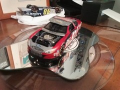 NASCAR Built Plastic Model Car Kit Number 97 Kurt Busch Ford Taurus
