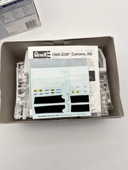 New In Open box Revell Motor City Muscle 69 Camaro Z-28 RS 1969 Chevy model kit