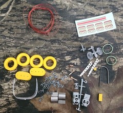 VTG LINDBERG INTERNATIONAL SPORTS RACER DIY MOTORIZED MODEL RACE CAR KIT D4