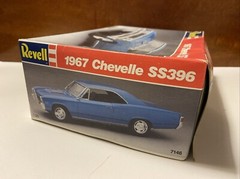 Revell – 1967 Chevelle SS396 Ready Built 1:25 Scale Model Kit – W/Box