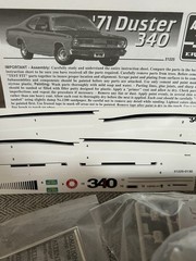 AMT/ERTL 71 Duster 340, 1:25 Scale Model Kit