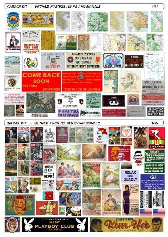 VIETNAM POSTERS ADVERTISING 1/35