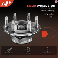 A-Premium Front Rear Wheel Bearing and Hub Assembly, Fit for Buick Enclave
