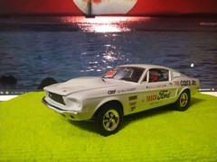 68 1968 Mustang 1/25 Cobra Jet Waterslide Decal Sheet Tasca FORD Bill Lawton