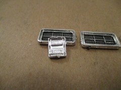 REVELL/AMT/MPC/MONOGRAM DODGE MANACO GRILL AND HEADLIGHTS