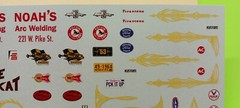 AMT 53 1953 Ford F100 Pickup 1/25 Custom Waterslide Decal Sheet Pinstrip Showcar