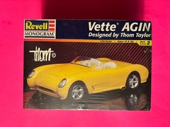 THOM TAYLOR VETTE AGIN CORVETTE SHOW ROD MODEL KIT REVELL 1/24 SCALE NEW SEALED!
