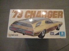 MPC 1973 DODGE CHARGER ORIGINAL FACTORY SEALED UNBUILT KIT #1-7307-225