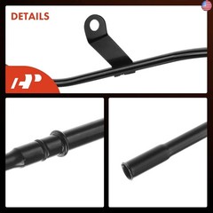 A-Premium 23.25 in Engine Oil Dipstick Tube – Metal Compatible with Chevrolet,