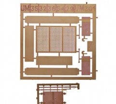 UMT 682 Plastic model kit Scale 1:72 Artillery tank BT-2 with 76.2 mm gun