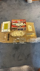 RARE AMT 1/25 JOIE CHITWOOD THRILL SHOW CAMARO MODEL KIT SEALED INSIDE T441
