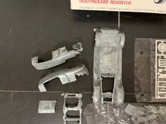 Hubley 1930 Packard Roadster – no. 4860 – Metalkit