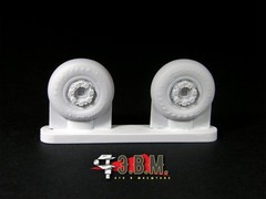 1:48 Resin Wheels Landing Gear for F 14D Tomcat Kinetic K48078