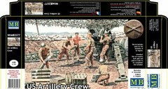 Master Box 3577 – 1/35 – WWII US Artillery Crew Plastic Model Kit For Kids