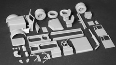 Peterbilt 281 Truck The Duel – Spilberg 3d model scale 24 25 32 43 18 Revell