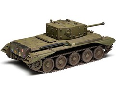 Level 3 Model Kit Cromwell Mk.IV / Mk.VI Cruiser Tank with 2 Scheme Options 1/35